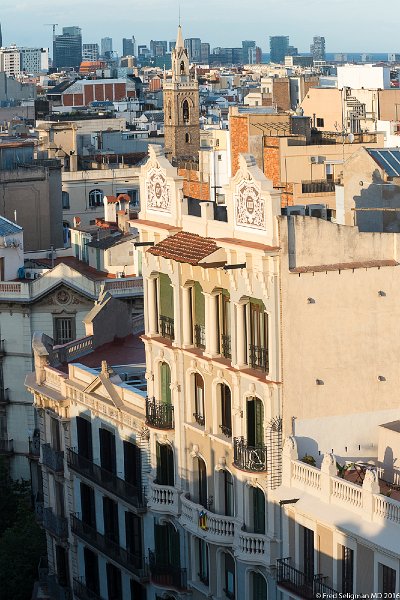 20160529_202642 D4S.jpg - View from Hotel Majestic, Barcelona